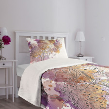 Flourishing Orchids Bedspread Set