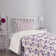 Bluebells Bouquet Bedspread Set