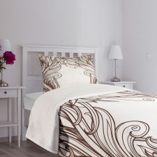 Curving Branches Bedspread Set
