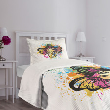 Mandala Animal Portraits Bedspread Set