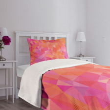 Polygonal Art Bedspread Set