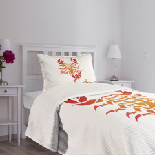 Astrology Birth Bedspread Set