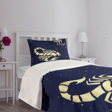 Night Sky Stars Bedspread Set