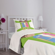 Twin Girls Teens Bedspread Set