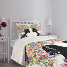 Floral Ladies Bedspread Set