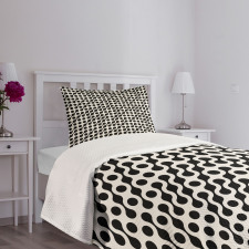 Rounded Circles Bedspread Set