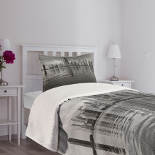 Harbor Coastal Town Bedspread Set