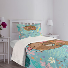 Mothers Day Elephant Bedspread Set