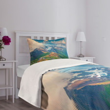 Grossglockner Austria Bedspread Set