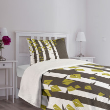 Silhouette of Tree Bedspread Set