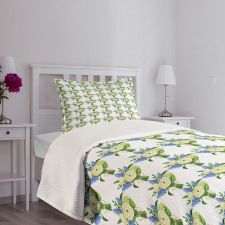 Ranunculus Bouquets Bedspread Set