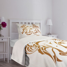 Bull Face Bedspread Set