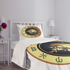 Circle Bull Bedspread Set