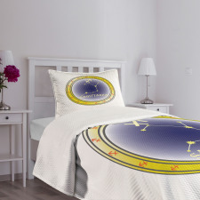 Horoscope Stars Bedspread Set