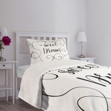 Romantic Curly Bedspread Set