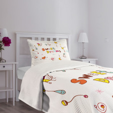 Doodle Stars Toys Bedspread Set