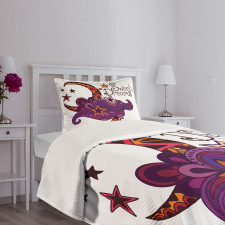 Moon Stars Bedspread Set