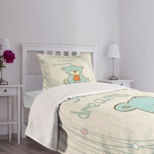 Teddy Bear Sleep Bedspread Set