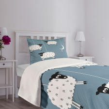 Sheep Moon Star Bedspread Set