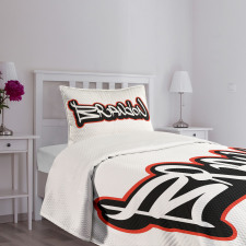 Urban Hip-hop Culture Bedspread Set