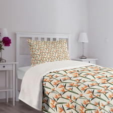 Birds of Paradise Bedspread Set