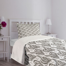 Petals and Leaves Bedspread Set