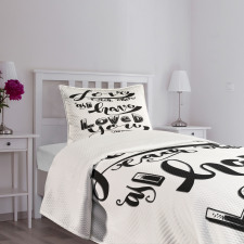 Love Each Other Bedspread Set