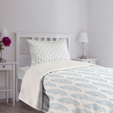 Quills Pattern Bedspread Set