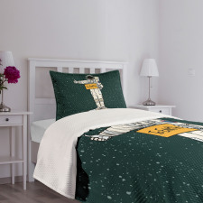 Hitchhiking Astronaut Bedspread Set