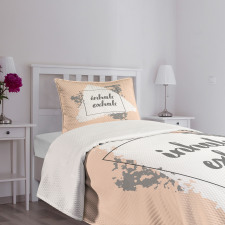 Pastel and Grunge Bedspread Set