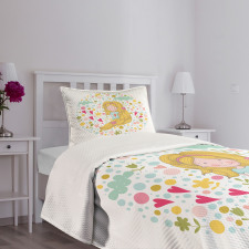 Cheerful Spring Kid Bedspread Set