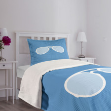 Aviator Sunglass Bedspread Set