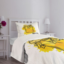 Honey Jar Art Bedspread Set