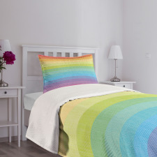 Retro Stripes Bedspread Set