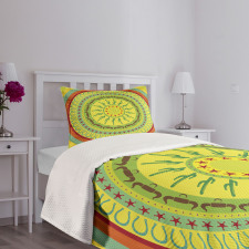 Wild West Mandala Bedspread Set