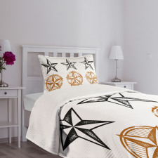 Western Pattern Bedspread Set