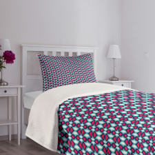 Retro Curves Boho Bedspread Set