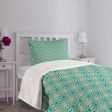 Classic Geometric Motif Bedspread Set