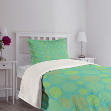 Shape Section Grapefruit Bedspread Set