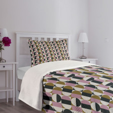 Bauhaus Geometric Pattern Bedspread Set