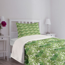 Exotic Vegetation Bedspread Set