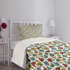 Autumn Petals Bedspread Set