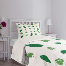 Tree Species Nature Bedspread Set