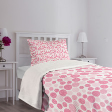 Strawberry-Like Dots Bedspread Set