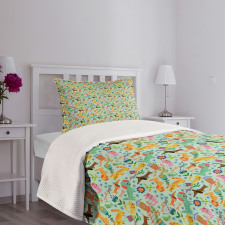 Funky Playroom Concept Bedspread Set