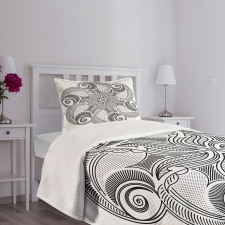 Floral Mandala Bedspread Set