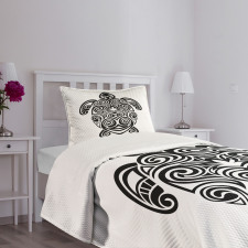 Maori Turtle Bedspread Set