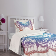 Artwork Design Tattoo Bedspread Set