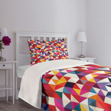 Bauhaus Style Pattern Bedspread Set