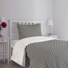 Checkerboard Texture Bedspread Set